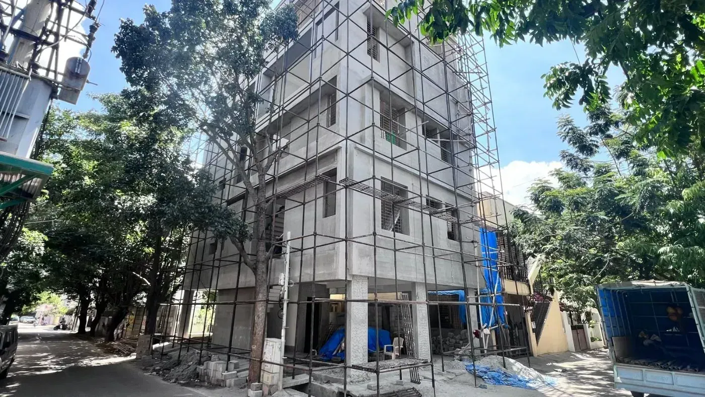Scaffolding for building elevation Bangalore - Heavy duty steel walkway and safe walkboards in Kodigehalli